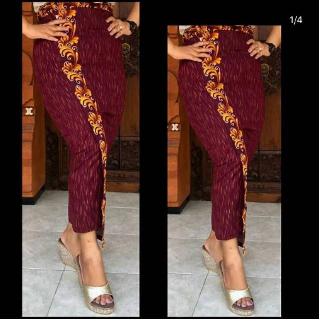 Kamen jadi bali | kamen katun strait motif seseh