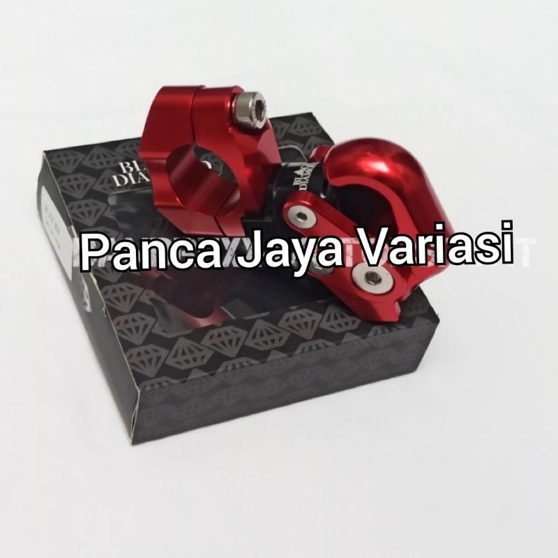 Hook Adjustable Gantungan Barang Black Diamond Original for Honda PCX 150-ADV 150- PCX 160