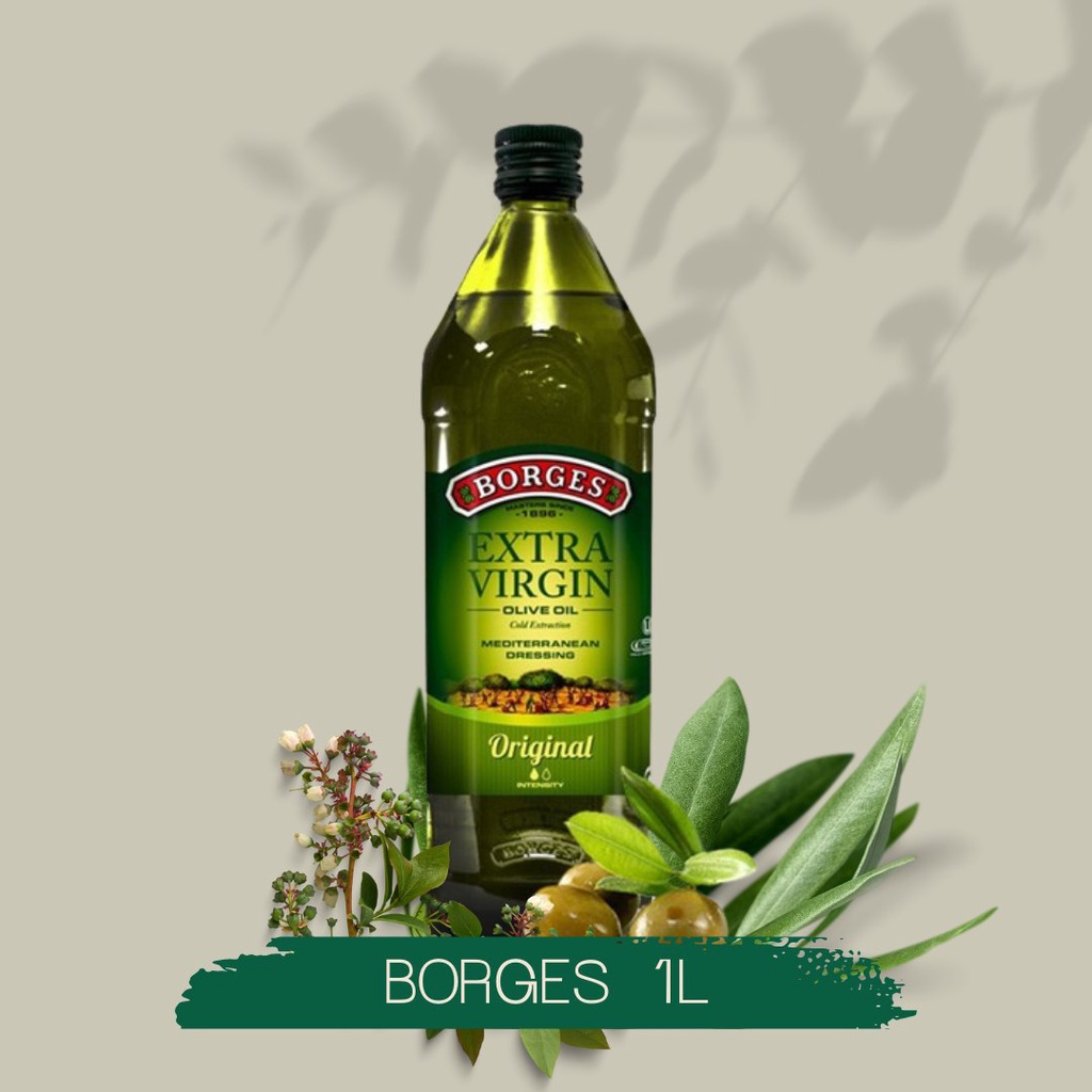 

MINYAK ZAITUN BORGES EXTRA VIRGIN OLIVE OIL 1 LITER