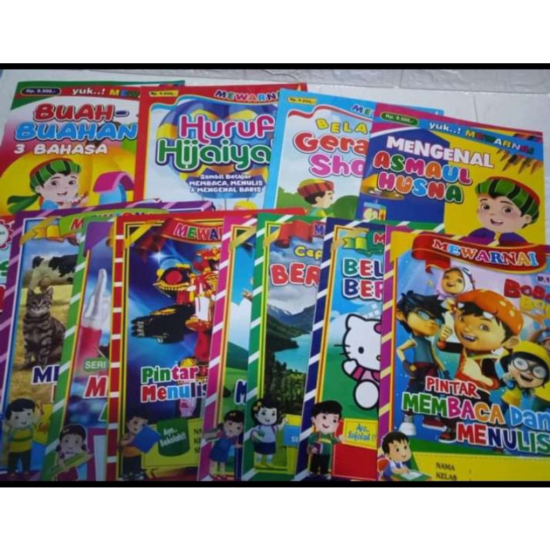 

BUKU GAMBAR BESAR MEWARNAI ANAK