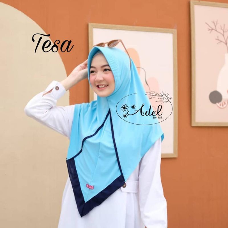 HIJAB INSTAN ADEL TESA JERSEY PREMIUM BY ADEL HIJAB