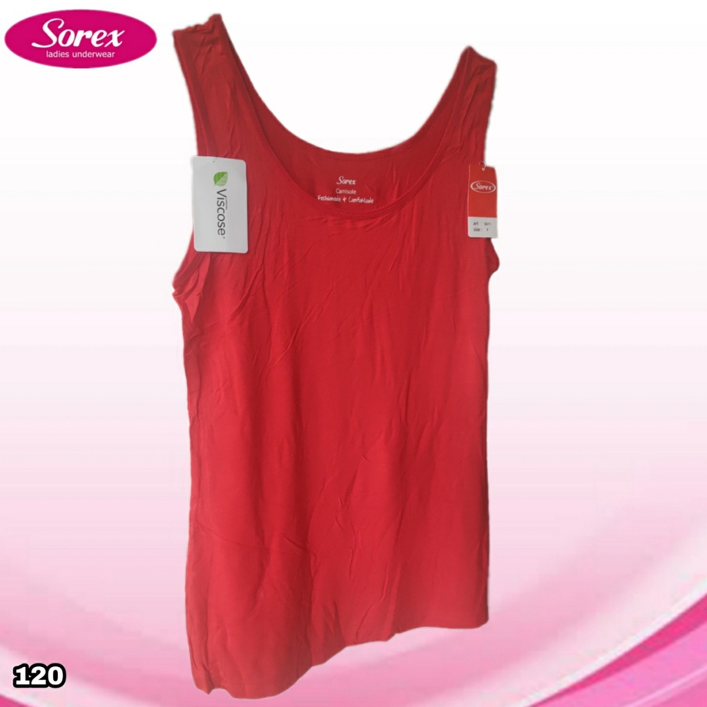 K120 -  TANKTOP ATASAN WANITA DEWASA SOREX ALL SIZE TALI LEBAR