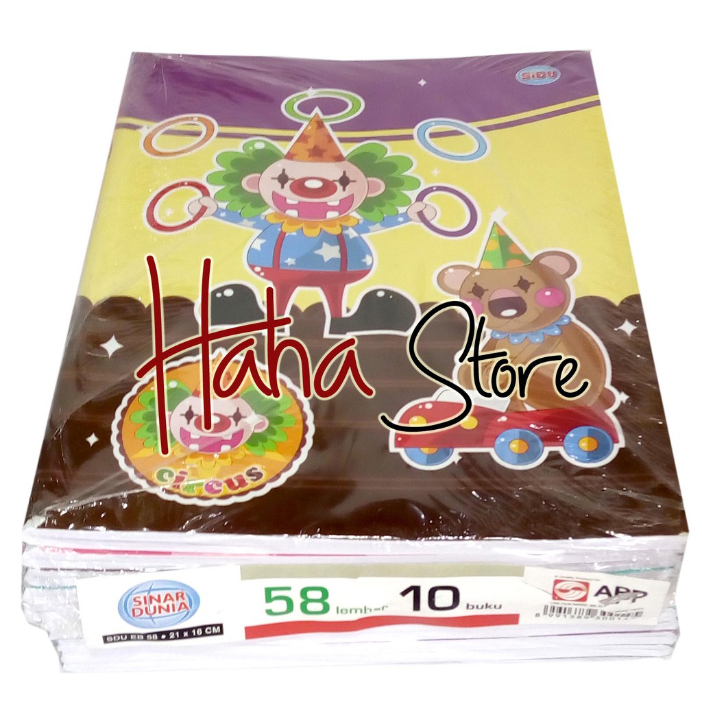 

Buku Tulis SIDU 10 pcs x 58 Lembar