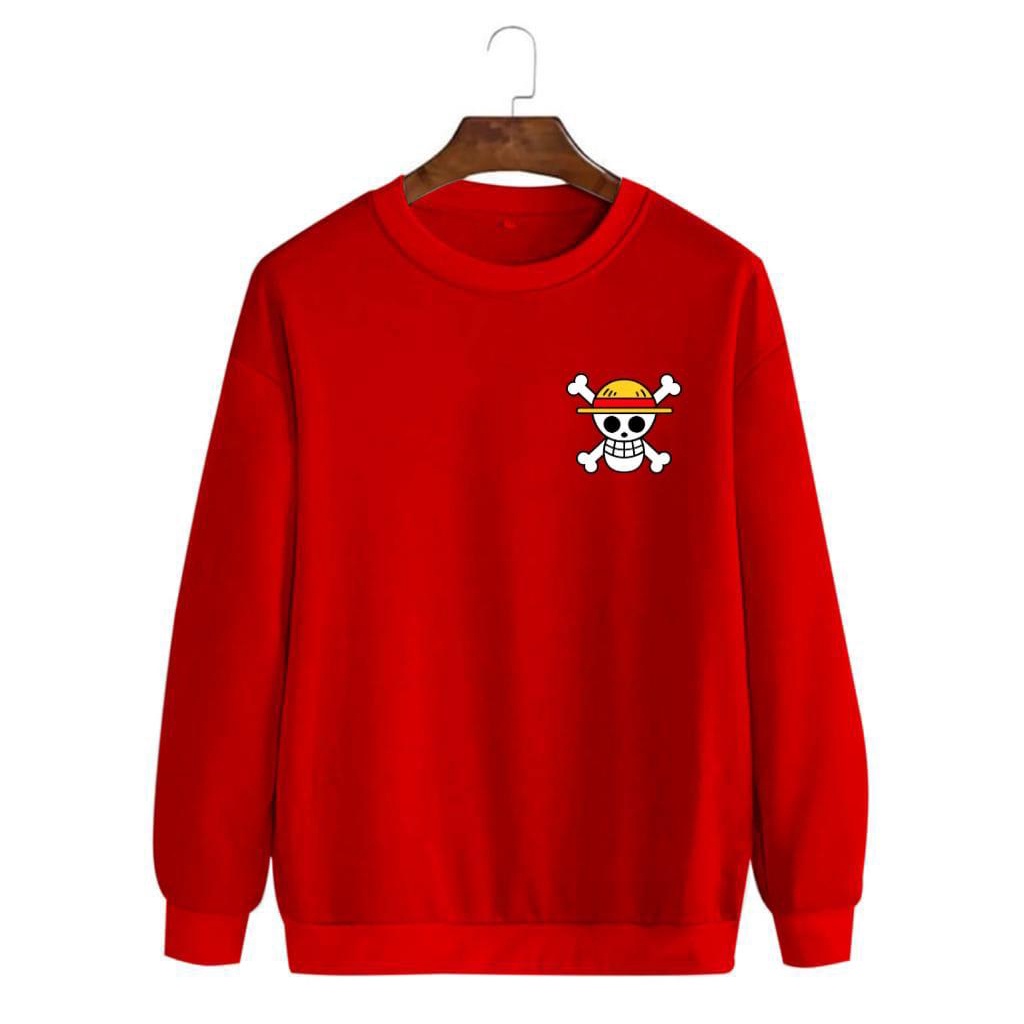 BAJU SWEATER LUFFY / sweater lengan panjang / baju lebaran -mukzhop