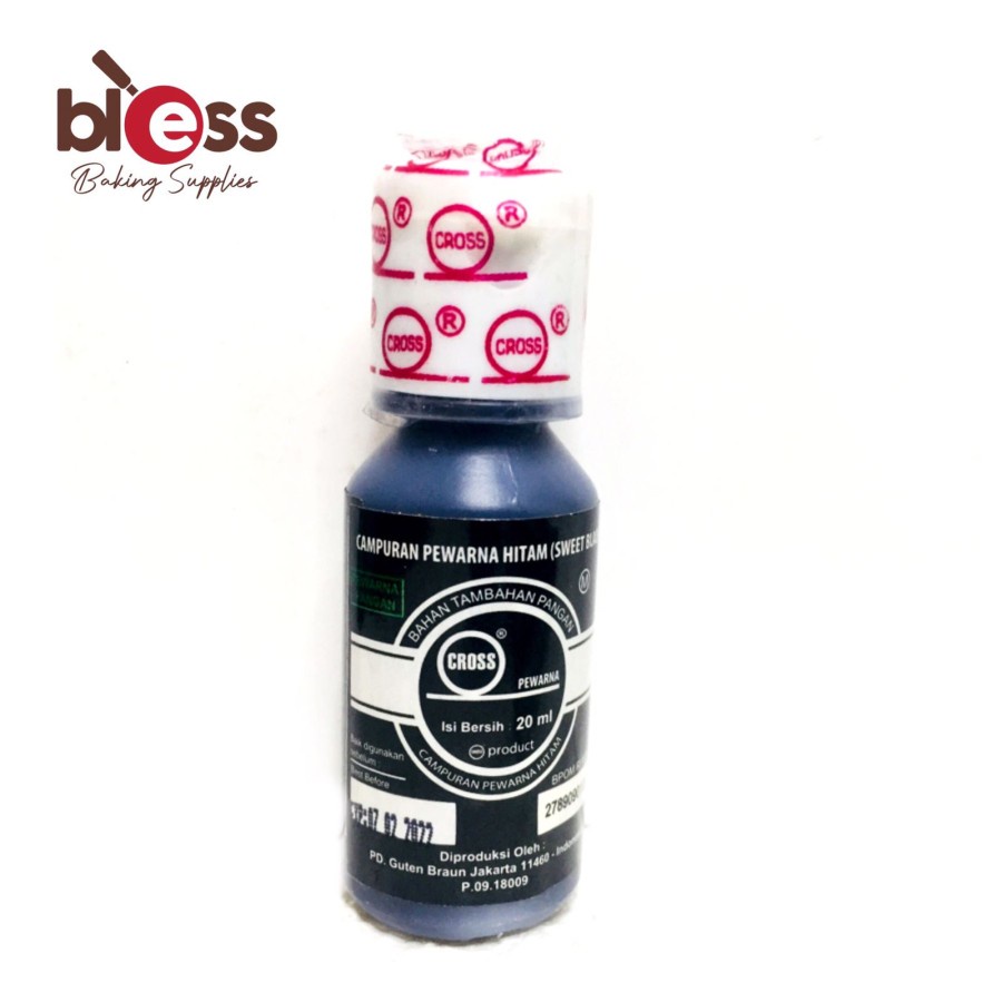 

CROS DIVA KECIL SWET BLACK / PEWARNA 20ml LUSINAN ( 12 PCS )