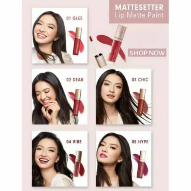 Instaperfect Mattesetter Lip Matte Paint Wardah