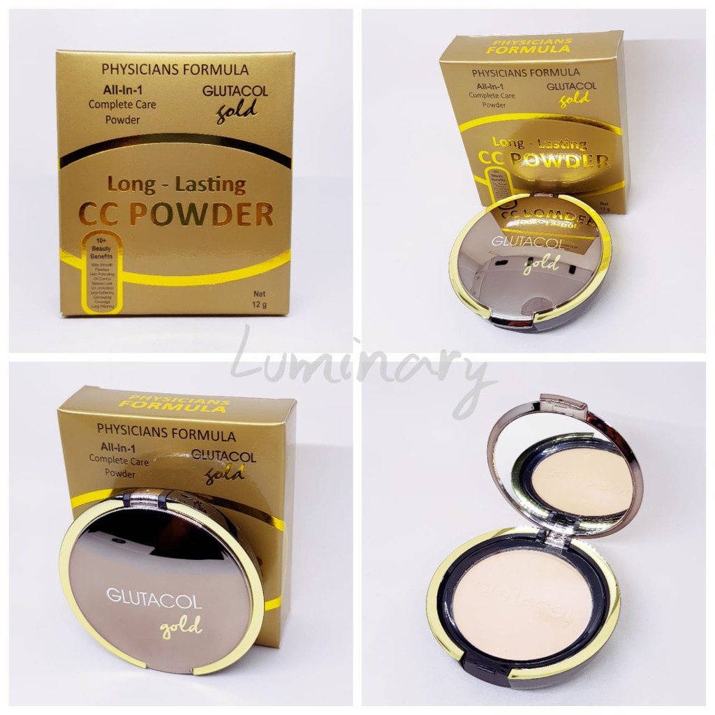 Glutacol Gold CC Powder Original   Bedak Glutacol