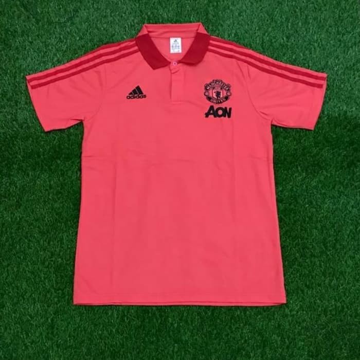 Terbaru Kaos Polo Shirt Jersey Baju Obral Mu Manchester United Away 18/19 |