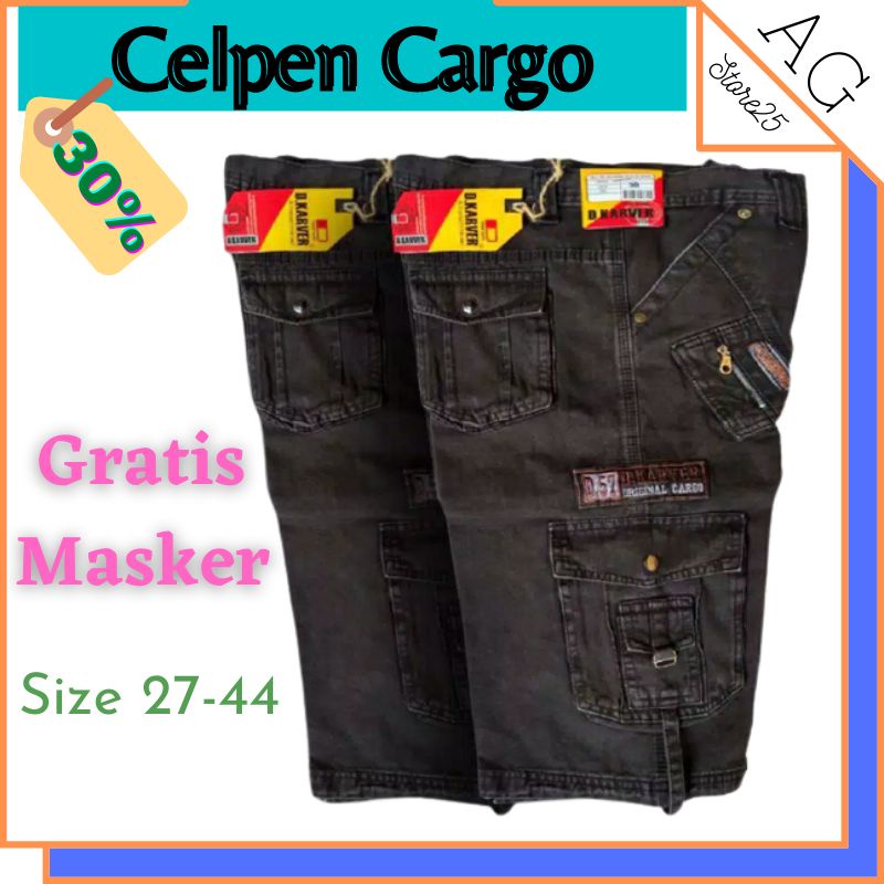 CELANA CARGO PENDEK PRIA PDL GUNUNG KIMPUL KARGO CELANA CARGO LEVIS KIMPUL KARGO PENDEK CELANA PD BI