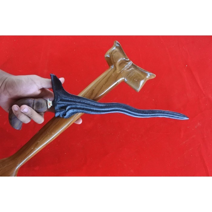keris pandawa PB tebal warangka bugis murah - bilahan saja FNX