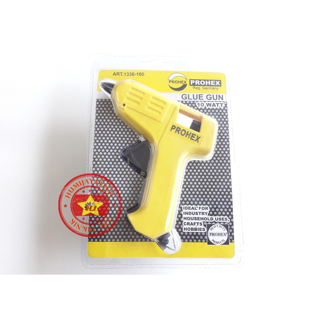 Alat Lem Tembak 10watt Prohex / Glue Gun 1330-100 Prohex