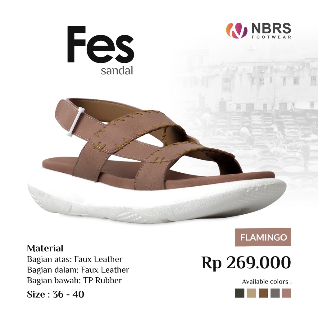 NIBRAS FOOWEAR SANDAL FES TERBARU