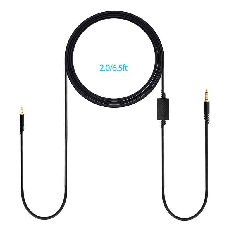 btsg Replaced Audio Earphone Cable with Function for Astro A10 A40 A50 G233 Gaming Headset