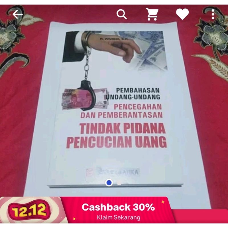 

Tindak Pidana pencucian uang