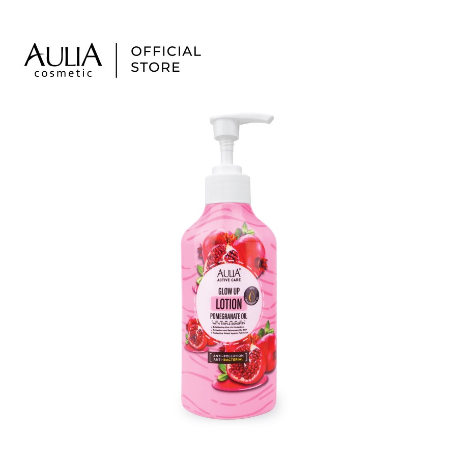 AULIA Glow Up Lotion Hand &amp; Body Lotion Anti Pollution - Anti Bacterial - 300ml