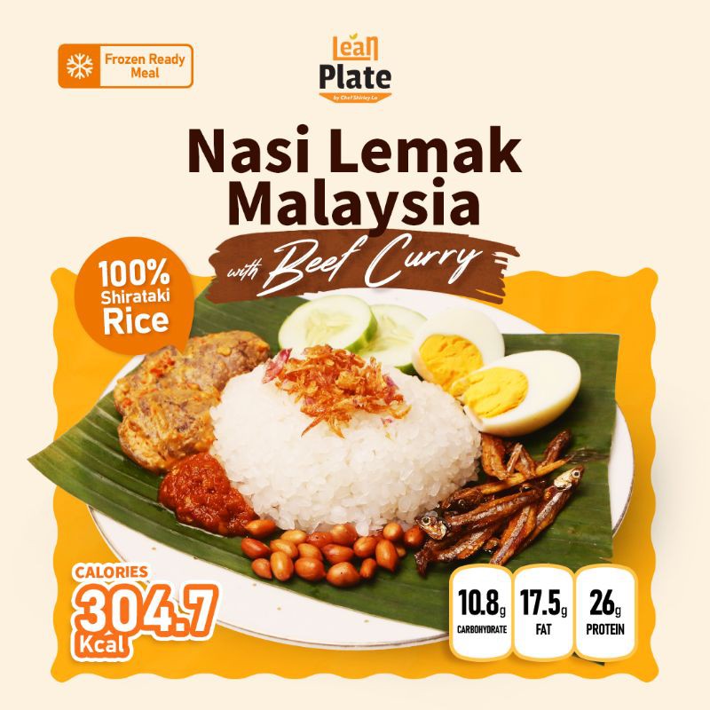 Ready To Eat Nasi Lemak Malaysia Shopee Indonesia