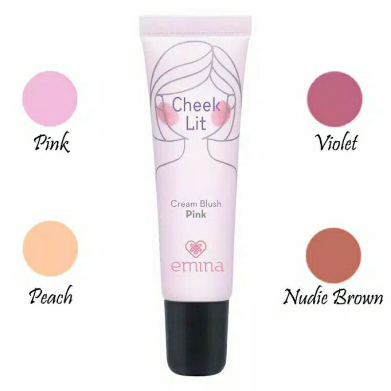 EMINA Cheeklit Cream Blush 10ml (Blush On)