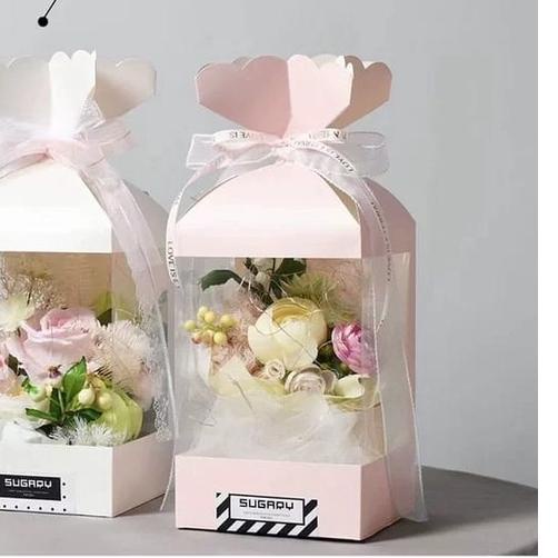 

✳ Sugary flower box - box bunga - box kado - kotak bunga 1546 - barang florist ✴