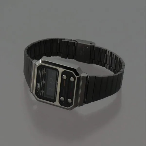 CASIO A100WEGG-1A A 100WEGG-1A A-100WEGG ORIGINAL GARANSI RESMI