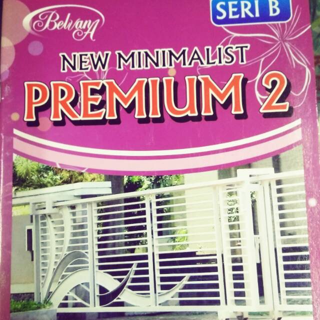 Buku katalog tralis khusus pintu gerbang minimalis buku kecil