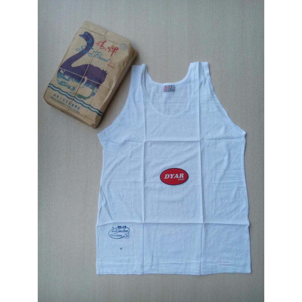 promo singlet swan 6pcs uk 34 36 kaos dalam swan kaos kutang swan murah kualitas bagus