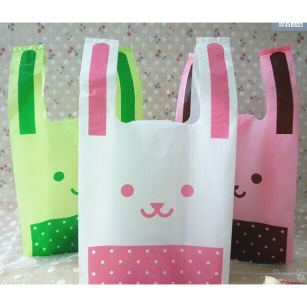 

KANTONG PLASTIK KRESEK KUE COOKIES COKLAT ROTI KUE BUNNY KELINCI
