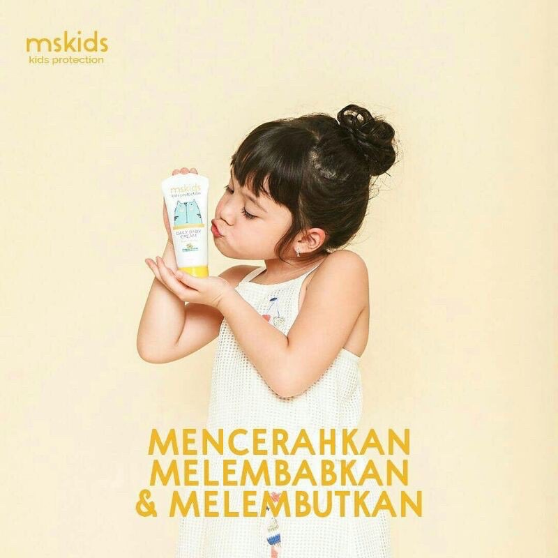 MS GLOW DAILY BABY CREAM FACE AND BODY / MS KIDS DAILY BABY CREAM