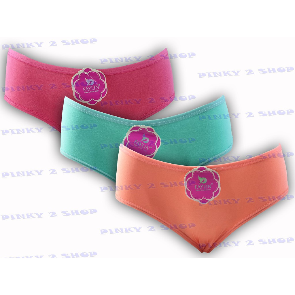 CELANA DALAM WANITA CD UNDIES POLOS WARNA CERAH