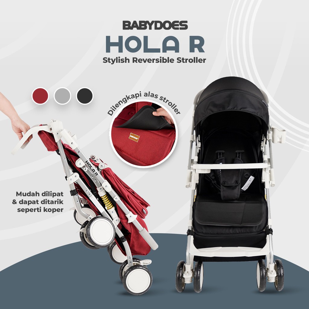Stroller Babydoes Baby Does Olla , Olla R , Olla CX (dulu namanya Hola R)