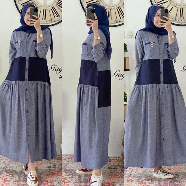 baju gamis wanita muslim terbaru model pesta kekinian busui gamis syari asdf baju gamis syar'i