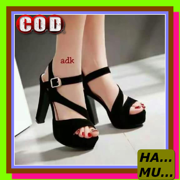 Sandal Heels Wanita Emory Vortee 11Emo3229 Original Brand Import  UG945 Sandal High Heels Wanita Sdh