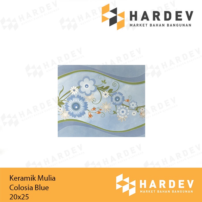 KERAMIK MULIA 20X25 CELOSIA BLUE KW1