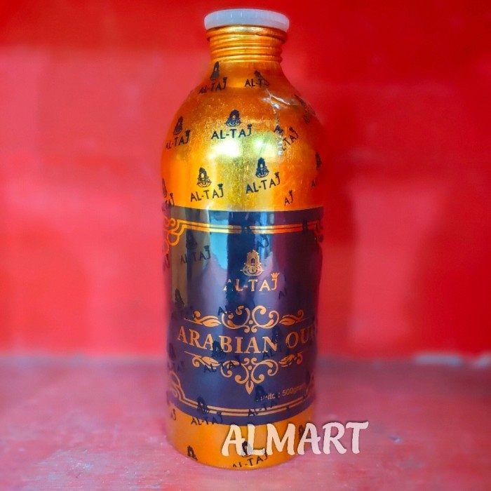 arabian oud bibit biang parfum altaj al taj makkah 500ml segel