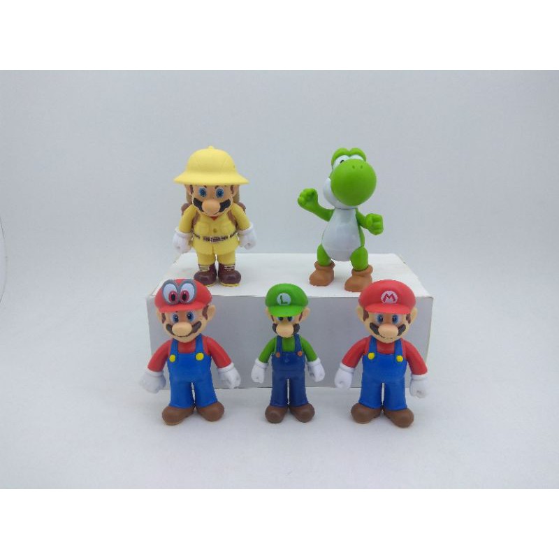 Mario Figure set - Mainan Figure