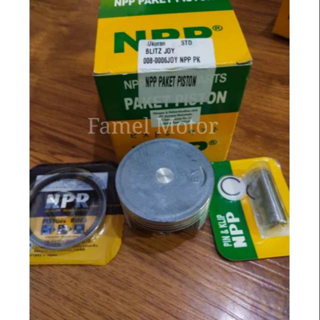 Jual PISTON KIT KAWASAKI BLYZ JOY OS STD 255075100 SEHER BLITZ JOY