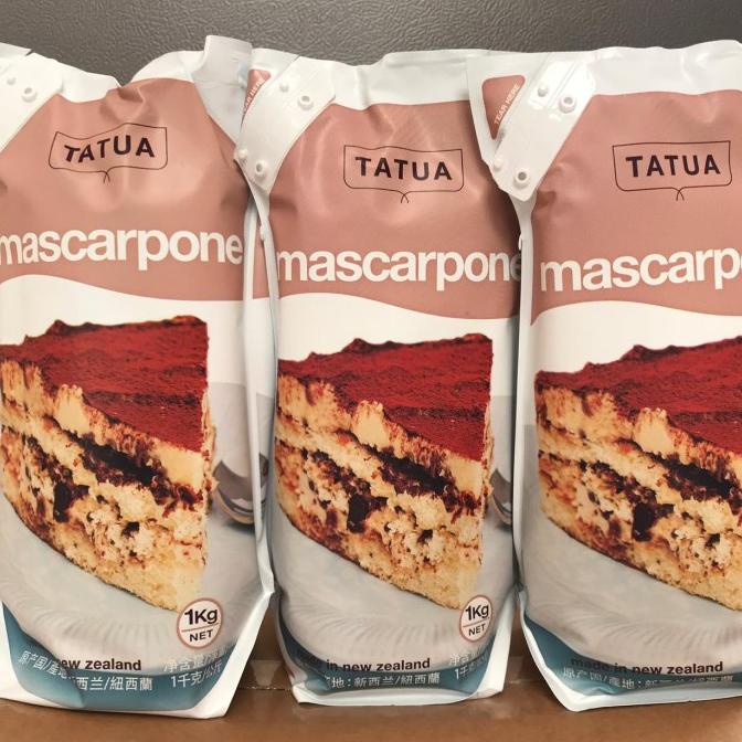 

(BISA COD) Mascarpone Tatua 1kg khusus Gosend/Grab!!!