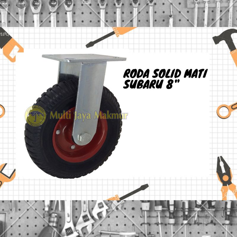 RODA GEROK PASIR SOLID HIDUP/MATI 8 SUBARU