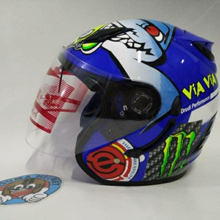 Helm centro moto gp Rossi 46