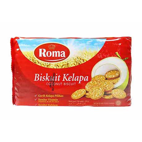 

ROMA BISKIT KELAPA kue / makanan ringan..1 pak 300gr..