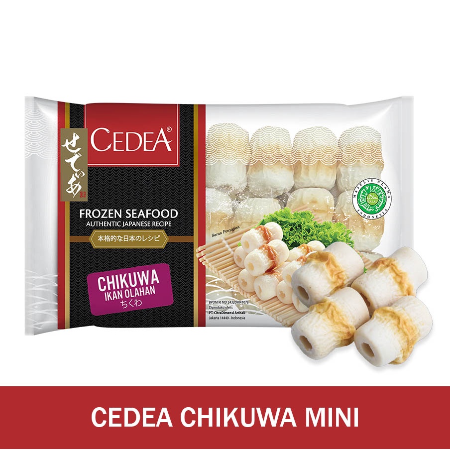 

Cedea Chikuwa Mini 1kg