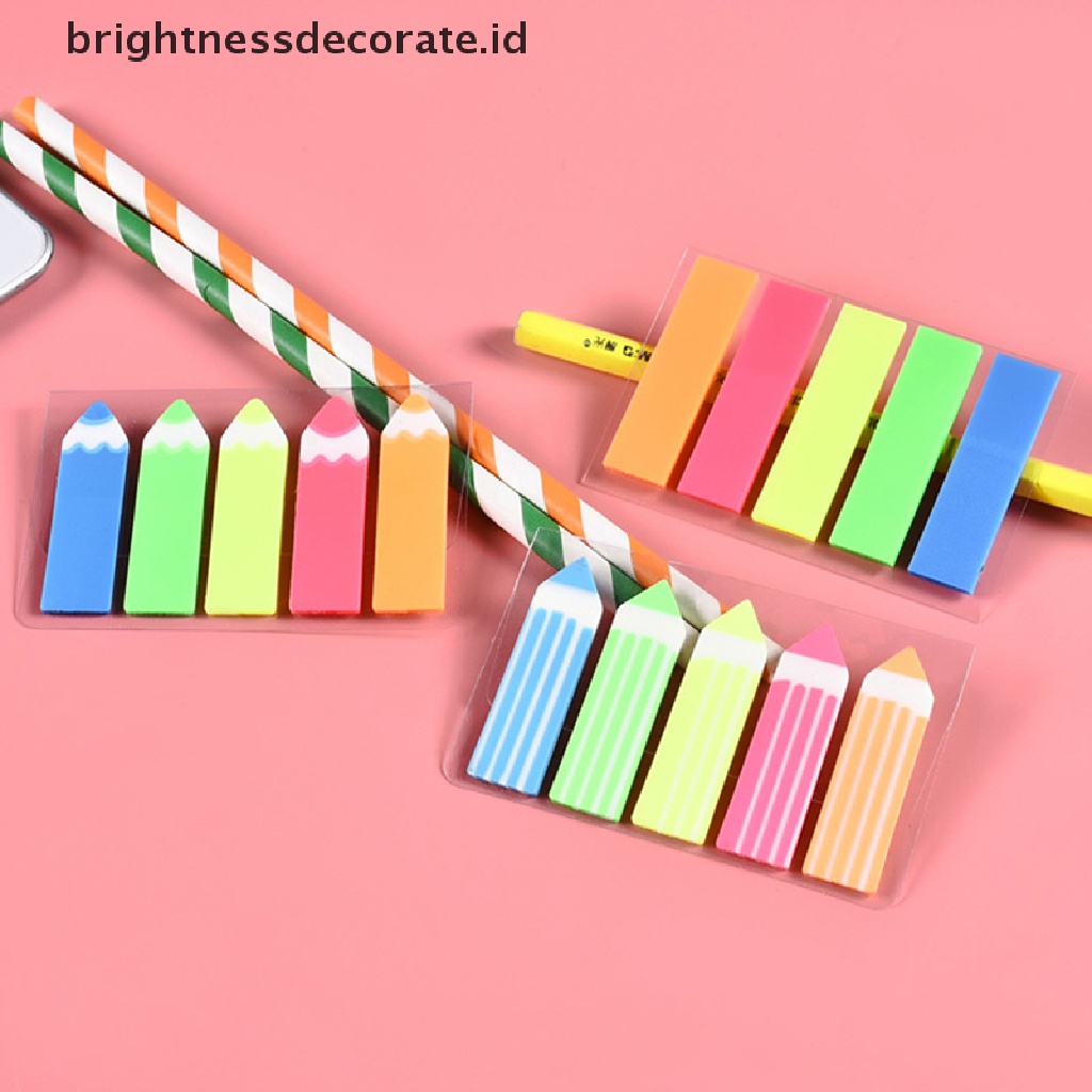 Sticky Notes Warna-Warni Untuk Keperluan Sekolah Dan Kantor