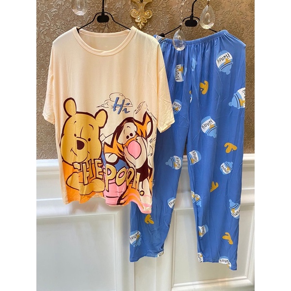 Setelan piyama CP oversize import murah / piyama import termurah-DT . C