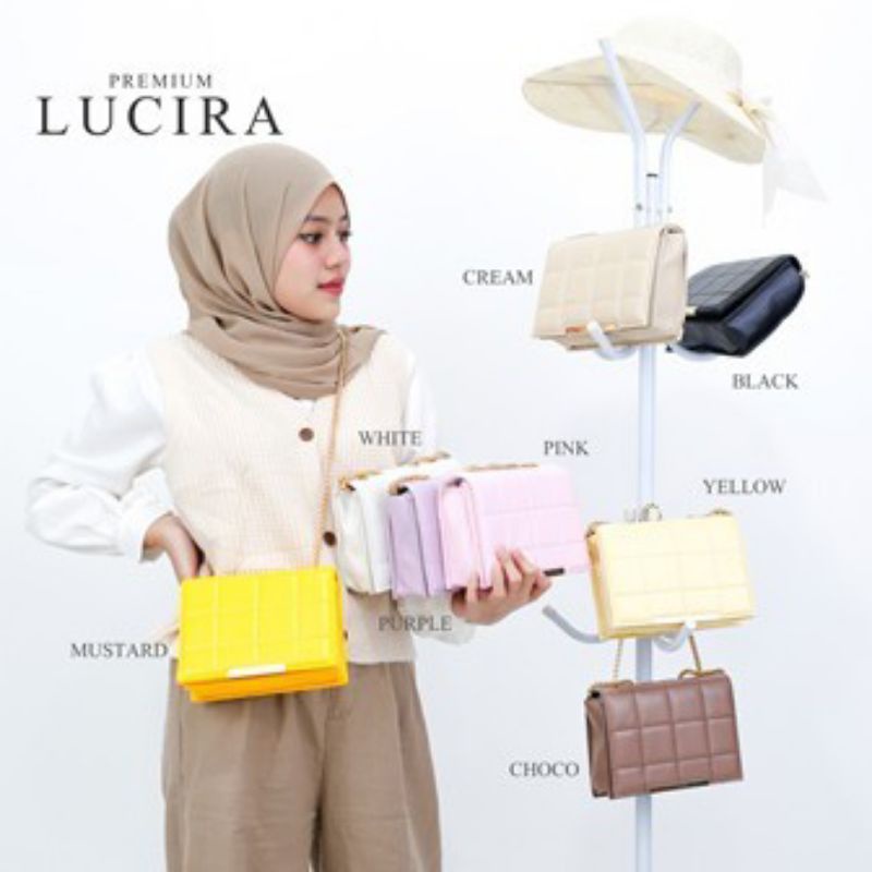 READYSTOCK! TAS WANITA - LUCIRA GRACE PLAT - SLINGBAG