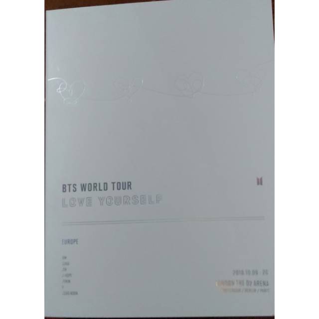 [OFFICIAL/SHARING GOODS] BTS Love Yourself DVD Europe