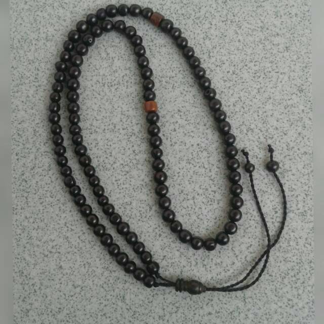 Kalung tasbih kaukah bulat kepala