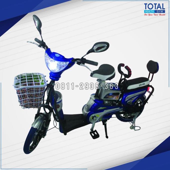 Sepeda Listrik Earth Gold Super Rider Best Seller