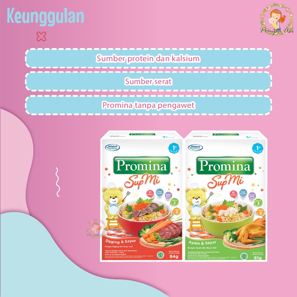 Promina Sup Mie Daging Dan Ayam Sayur Makanan Sehat Untuk Bayi 1 Tahun Keatas By Mallpompaasi