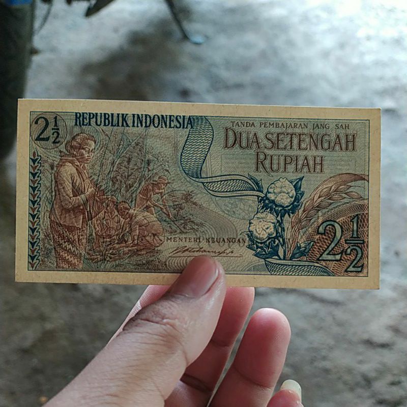 Uang Kuno 2½ Rupiah