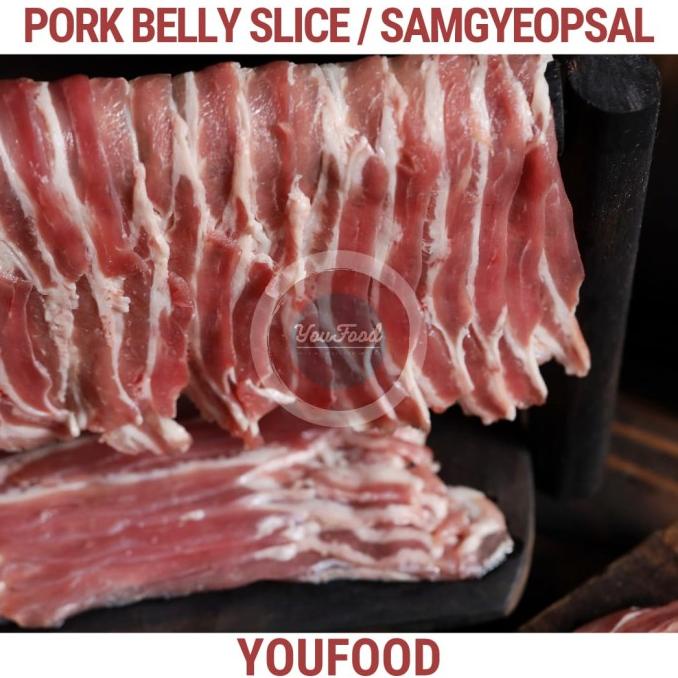 

windytriastuti13 Pork Belly Slice-Bali/Samchan Slice-Samgyeopsal-Skin Off-Tanpa Kulit TERLARIS TERPERCAYA ORIGINAL