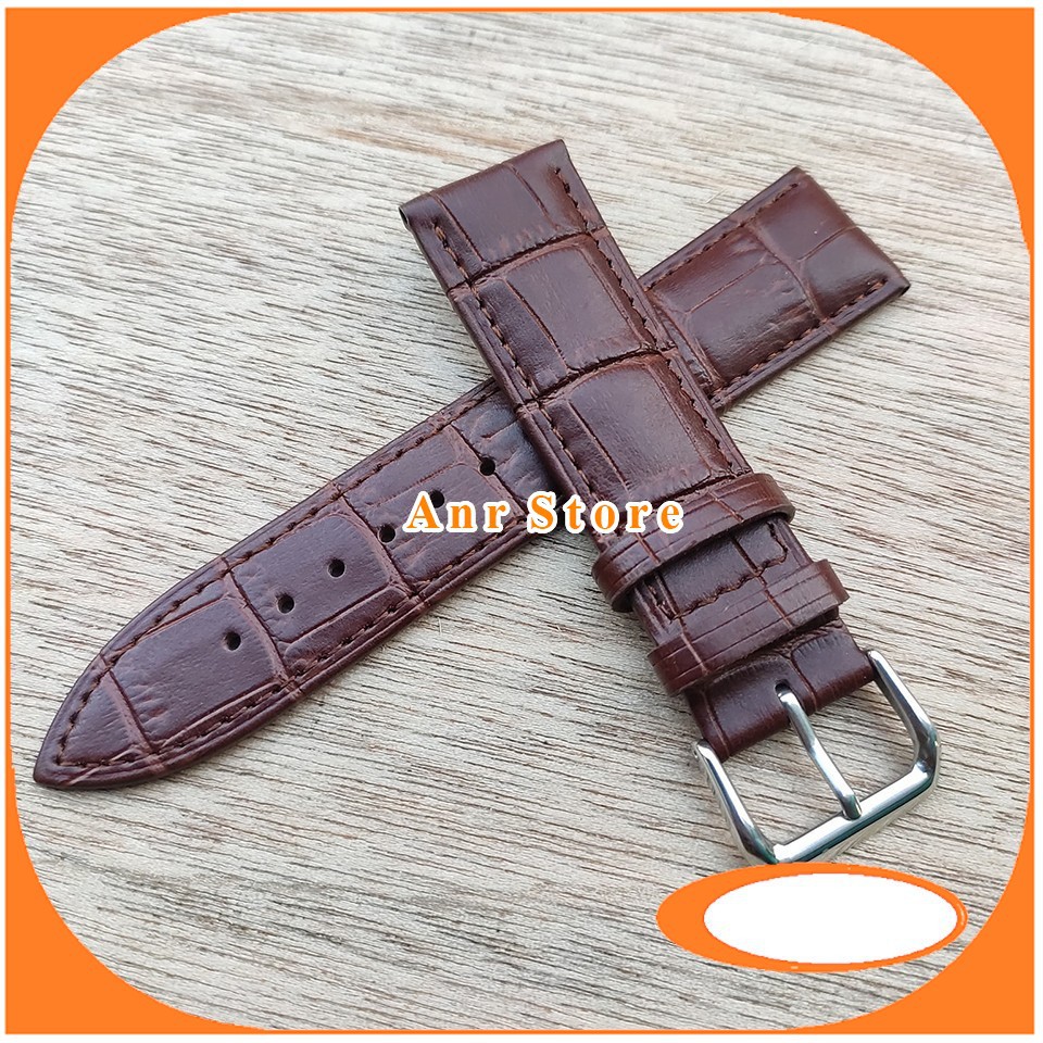 Tali Jam Tangan Kulit Quick Release 20 mm 22 mm Genuine Leather